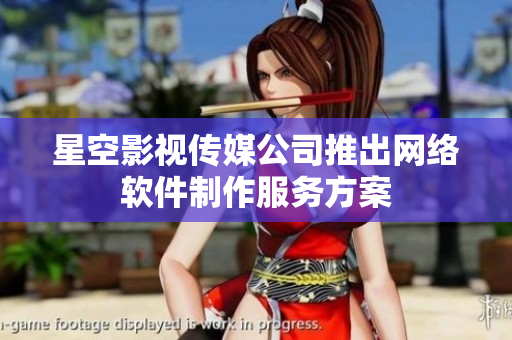 星空影视传媒公司推出网络软件制作服务方案