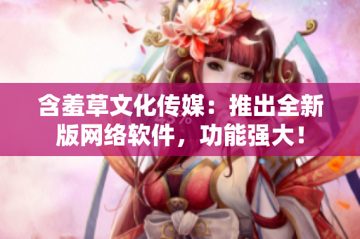 含羞草文化传媒：推出全新版网络软件，功能强大！