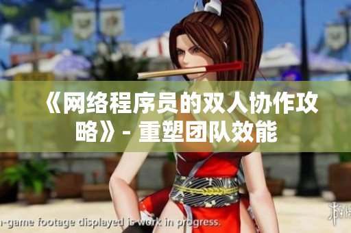 《网络程序员的双人协作攻略》- 重塑团队效能