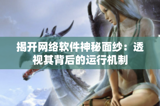 揭开网络软件神秘面纱：透视其背后的运行机制