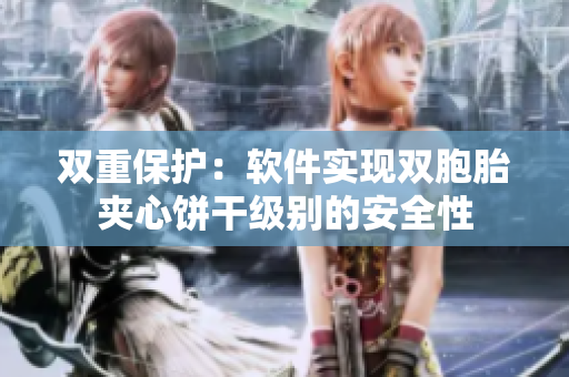 双重保护：软件实现双胞胎夹心饼干级别的安全性