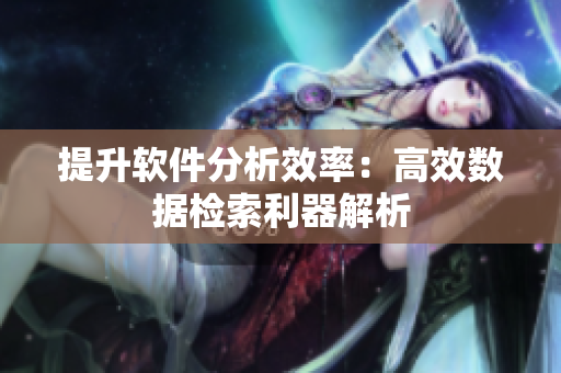 提升软件分析效率：高效数据检索利器解析