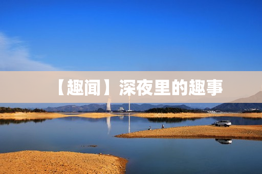 【趣闻】深夜里的趣事