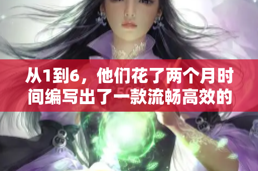 从1到6，他们花了两个月时间编写出了一款流畅高效的网络软件