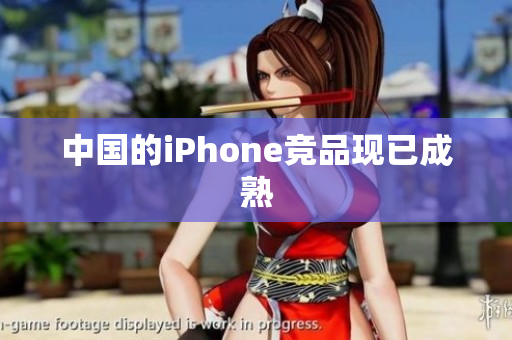 中国的iPhone竞品现已成熟
