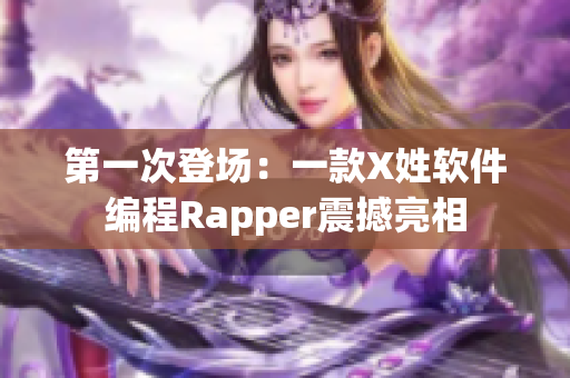 第一次登场：一款X姓软件编程Rapper震撼亮相