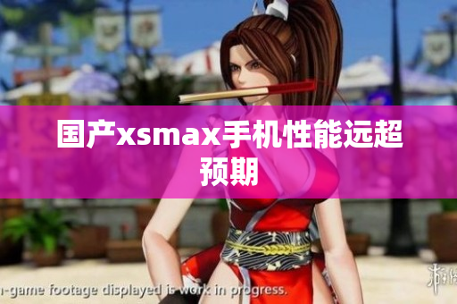 国产xsmax手机性能远超预期