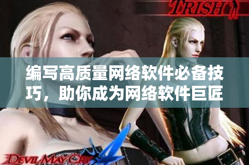 编写高质量网络软件必备技巧，助你成为网络软件巨匠