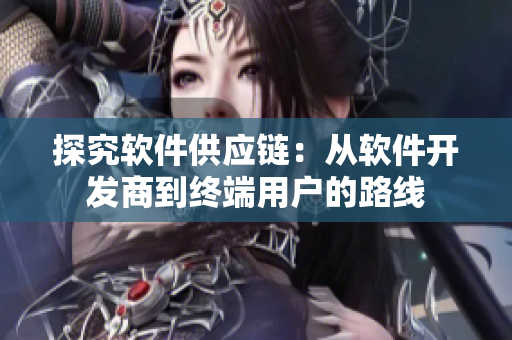 探究软件供应链：从软件开发商到终端用户的路线