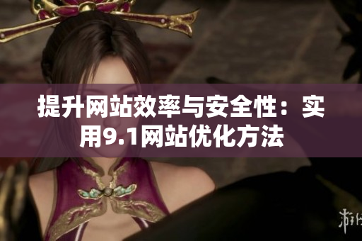 提升网站效率与安全性：实用9.1网站优化方法