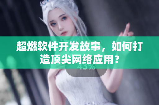 超燃软件开发故事，如何打造顶尖网络应用？
