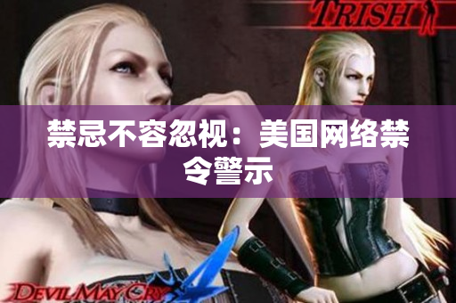 禁忌不容忽视：美国网络禁令警示