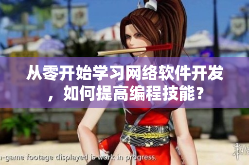 从零开始学习网络软件开发，如何提高编程技能？