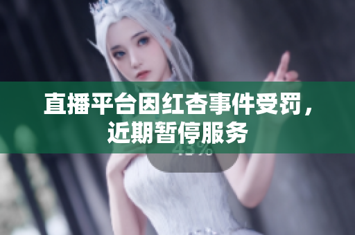 直播平台因红杏事件受罚，近期暂停服务