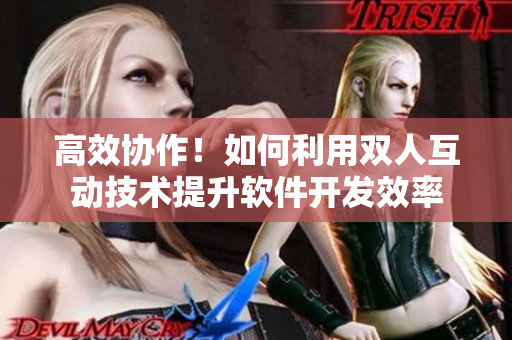 高效协作！如何利用双人互动技术提升软件开发效率