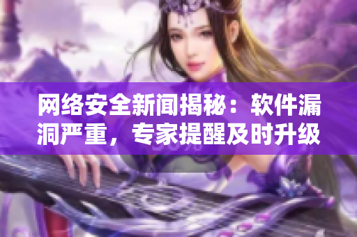 网络安全新闻揭秘：软件漏洞严重，专家提醒及时升级