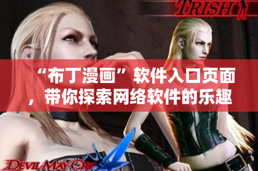 “布丁漫画”软件入口页面，带你探索网络软件的乐趣
