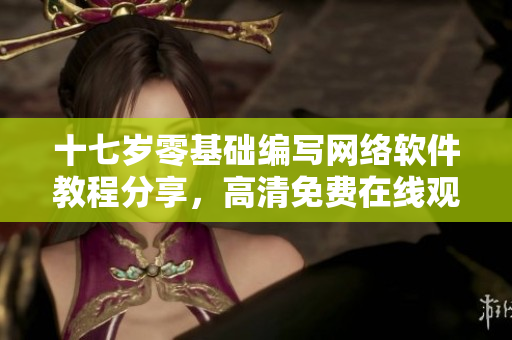 十七岁零基础编写网络软件教程分享，高清免费在线观看完整版