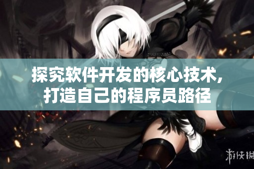 探究软件开发的核心技术,打造自己的程序员路径