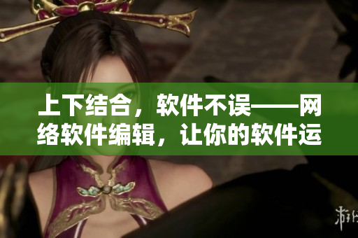 上下结合，软件不误——网络软件编辑，让你的软件运行更优化