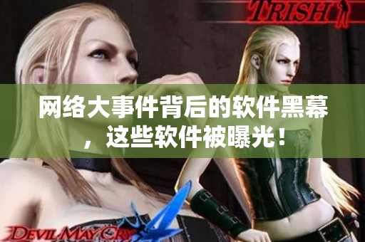网络大事件背后的软件黑幕，这些软件被曝光！