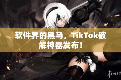 软件界的黑马，TikTok破解神器发布！