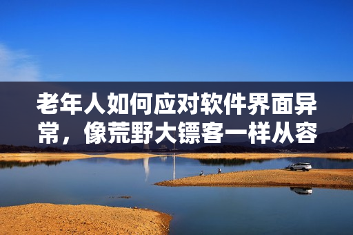 老年人如何应对软件界面异常，像荒野大镖客一样从容应对