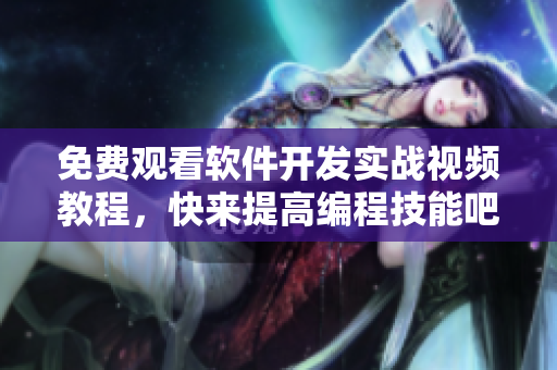 免费观看软件开发实战视频教程，快来提高编程技能吧！