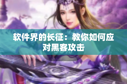 软件界的长征：教你如何应对黑客攻击