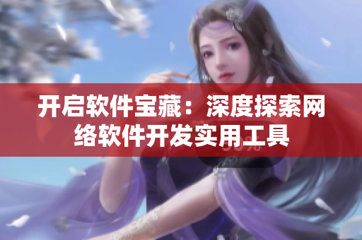 开启软件宝藏：深度探索网络软件开发实用工具