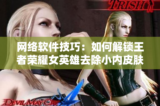 网络软件技巧：如何解锁王者荣耀女英雄去除小内皮肤？