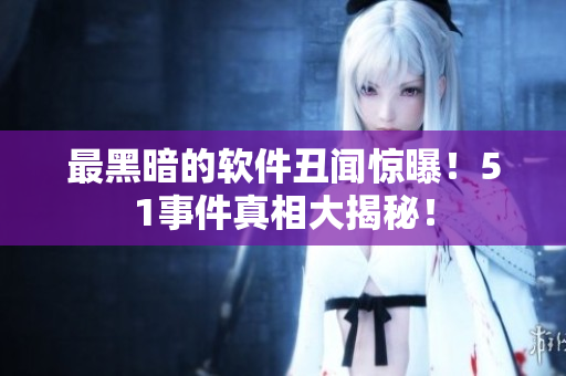 最黑暗的软件丑闻惊曝！51事件真相大揭秘！