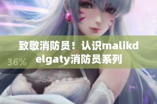致敬消防员！认识malikdelgaty消防员系列