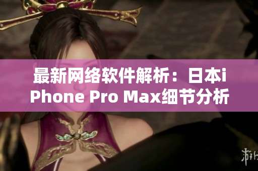 最新网络软件解析：日本iPhone Pro Max细节分析