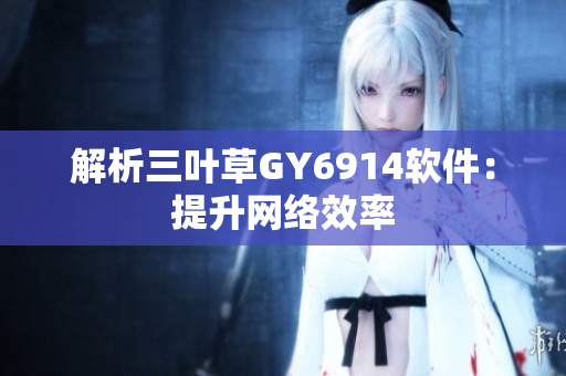 解析三叶草GY6914软件：提升网络效率