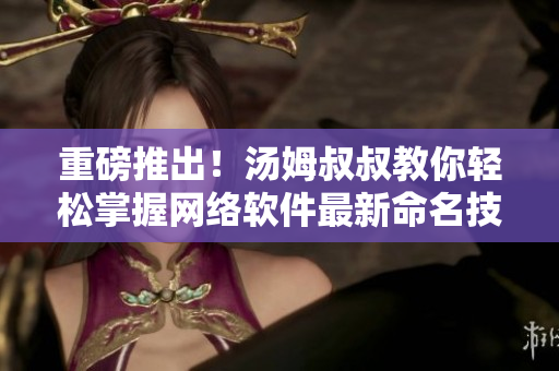 重磅推出！汤姆叔叔教你轻松掌握网络软件最新命名技巧