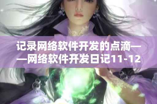 记录网络软件开发的点滴——网络软件开发日记11-12h
