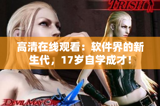 高清在线观看：软件界的新生代，17岁自学成才！