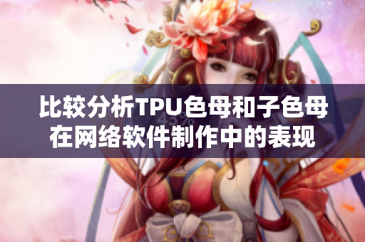 比较分析TPU色母和子色母在网络软件制作中的表现