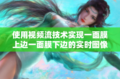 使用视频流技术实现一面膜上边一面膜下边的实时图像处理