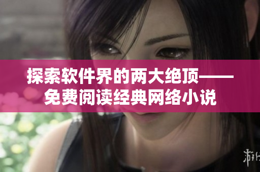 探索软件界的两大绝顶——免费阅读经典网络小说