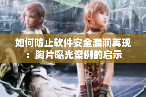 如何防止软件安全漏洞再现：胸片曝光案例的启示