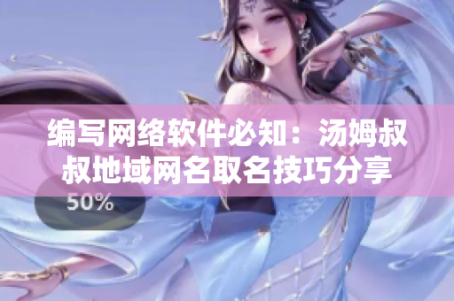 编写网络软件必知：汤姆叔叔地域网名取名技巧分享