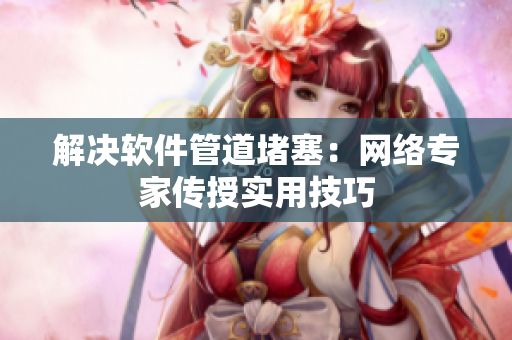 解决软件管道堵塞：网络专家传授实用技巧