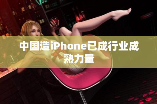 中国造iPhone已成行业成熟力量