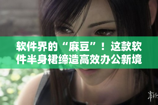 软件界的“麻豆”！这款软件半身裙缔造高效办公新境界！