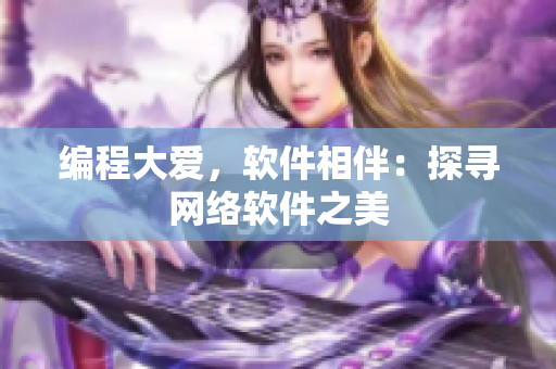 编程大爱，软件相伴：探寻网络软件之美