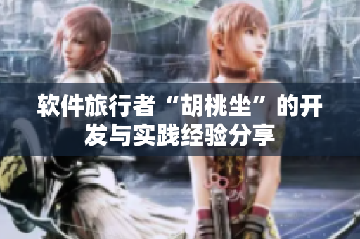 软件旅行者“胡桃坐”的开发与实践经验分享