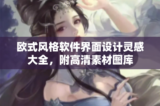 欧式风格软件界面设计灵感大全，附高清素材图库